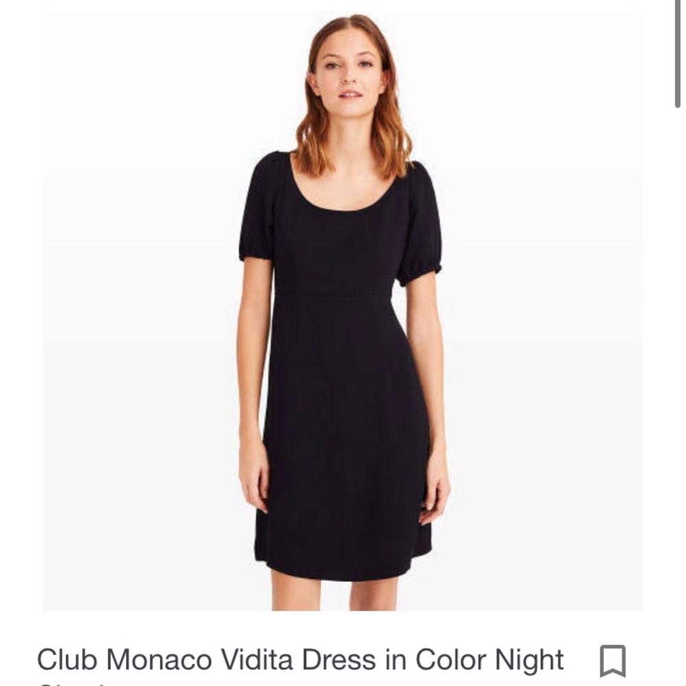 club Monaco little black dress